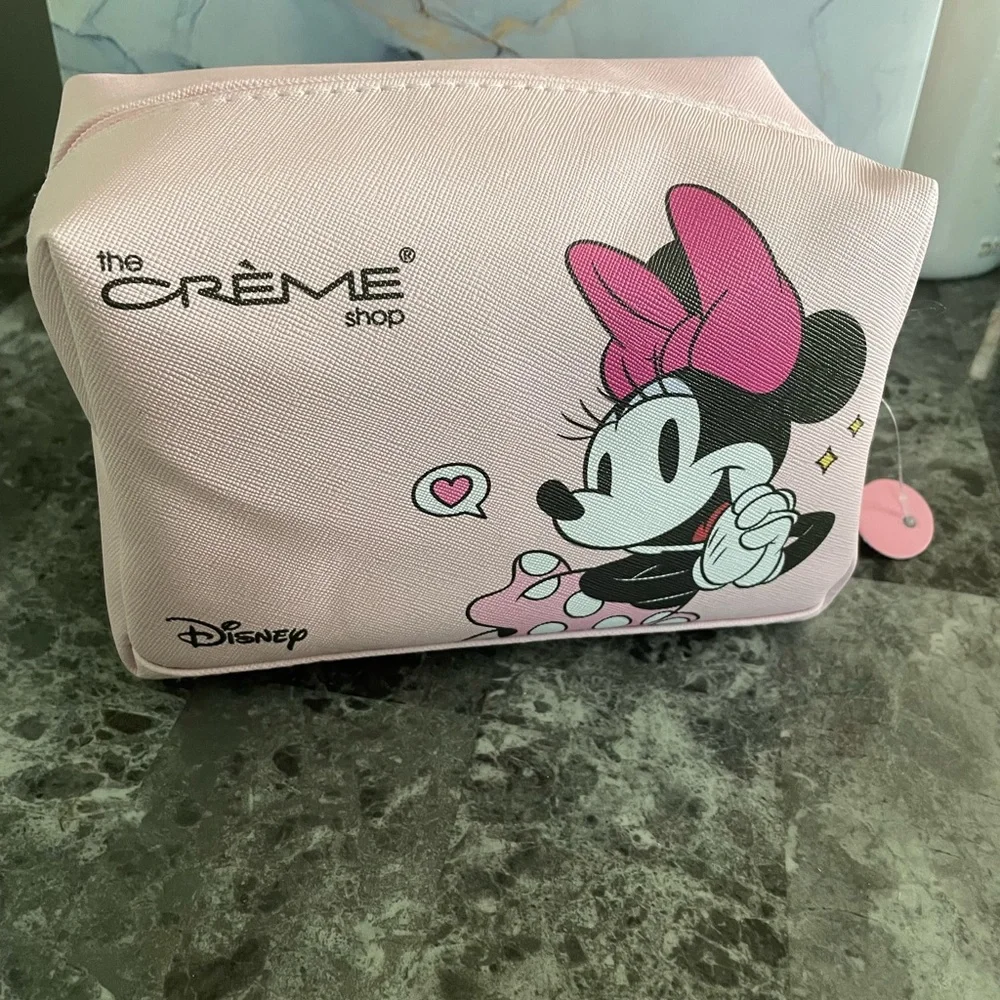 The‎ Creme Disney Mickey and Minnie Make up Bag Light Pink